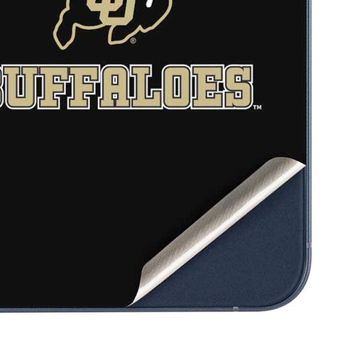 University of Colorado CU Logo on Gold Galaxy A35 5G Skin